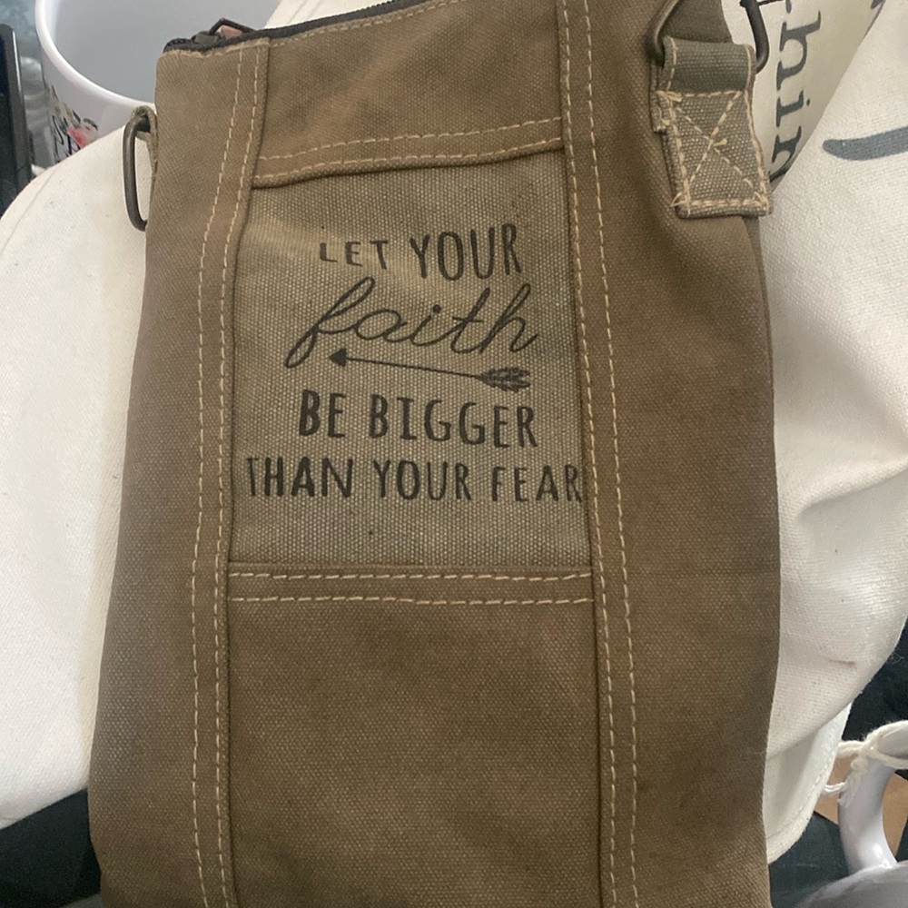 Vintage addiction cross body satchel